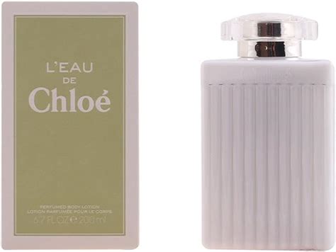 chloe l'eau body lotion|chloe perfumed body lotion 200ml.